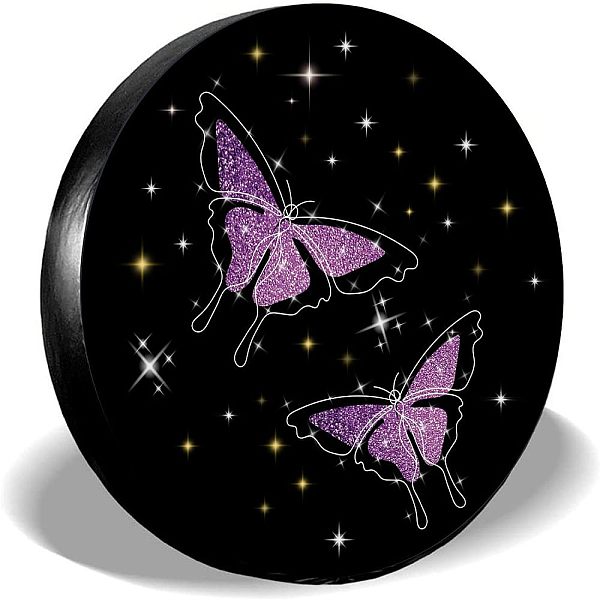 PandaHall Polyester Tyre Cover, with Contraction Band, Flat Round with Pattern, Butterfly Farm, 700~750mm Polyester Building
PandaHall Polyester Tyre Cover, with Contraction Band, Flat Round with Pattern, Butterfly Farm, 700~750mm Polyester Building