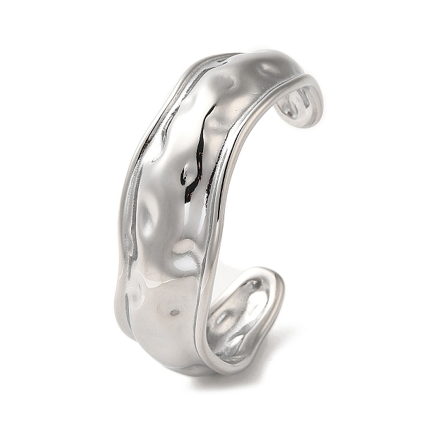 PandaHall 304 Stainless Steel Textured Cuff Bangles, Stainless Steel Color, Inner Diameter: 2-1/2 inch(6.3cm) 304 Stainless Steel
PandaHall 304 Stainless Steel Textured Cuff Bangles, Stainless Steel Color, Inner Diameter: 2-1/2 inch(6.3cm) 304 Stainless Steel