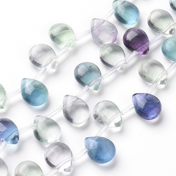 PandaHall Natural Fluorite Beads Strands, Top Drilled Beads, Teardrop, 11~12x9~9.5x6mm, Hole: 0.8mm, about 17pcs/Strand, 8.46 inch~8.66 inch...
PandaHall Natural Fluorite Beads Strands, Top Drilled Beads, Teardrop, 11~12x9~9.5x6mm, Hole: 0.8mm, about 17pcs/Strand, 8.46 inch~8.66 inch...