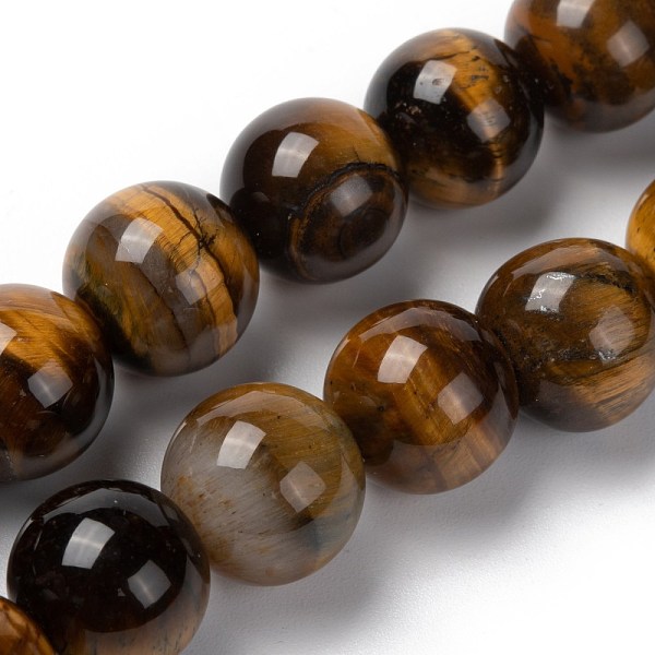 PandaHall Natural Tiger Eye Round Bead Strands, 14mm, Hole: 1.2mm, about 28pcs/strand, 15.3 inch Tiger Eye Round Brown
PandaHall Natural Tiger Eye Round Bead Strands, 14mm, Hole: 1.2mm, about 28pcs/strand, 15.3 inch Tiger Eye Round Brown