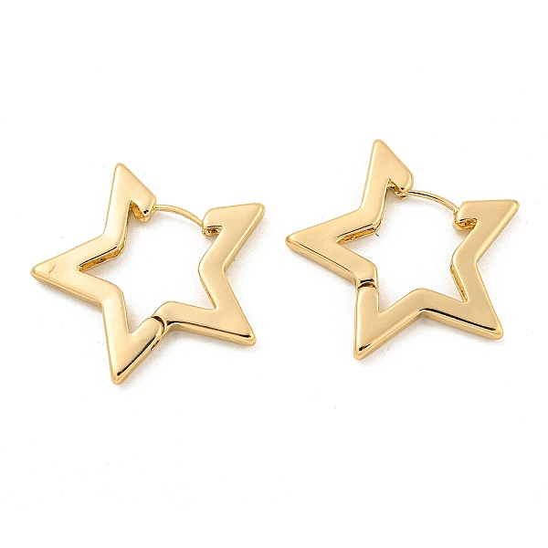 PandaHall Alloy Hoop Earring, with Steel Pin, Star, Light Gold, 31x3x32.5mm Alloy Star
PandaHall Alloy Hoop Earring, with Steel Pin, Star, Light Gold, 31x3x32.5mm Alloy Star