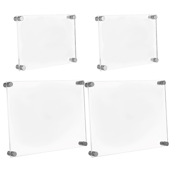 PandaHall 2 Sets Acrylic Wall Picture Frame, 18.2x13.2cm/24x18.2cmClear Floating Photo Frame Wall Mount Certificate Display Frame with..., Multicolor
PandaHall 2 Sets Acrylic Wall Picture Frame, 18.2x13.2cm/24x18.2cmClear Floating Photo Frame Wall Mount Certificate Display Frame with..., Multicolor