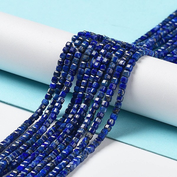 PandaHall Natural Lapis Lazuli Beads Strands, Faceted, Square, 2.5x2.5x2.5mm, Hole: 0.8mm, about 170pcs/strand, 15.35''(39cm) Lapis Lazuli...
PandaHall Natural Lapis Lazuli Beads Strands, Faceted, Square, 2.5x2.5x2.5mm, Hole: 0.8mm, about 170pcs/strand, 15.35''(39cm) Lapis Lazuli...