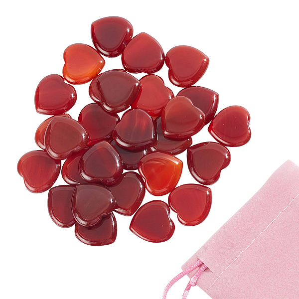 PandaHall ARRICRAFT 30Pcs Dyed & Heated Natural Agate Heart Palm Stone, Pocket Stone for Energy Balancing Meditation, 21~22x21.5~22.5x5~6mm...
PandaHall ARRICRAFT 30Pcs Dyed & Heated Natural Agate Heart Palm Stone, Pocket Stone for Energy Balancing Meditation, 21~22x21.5~22.5x5~6mm...