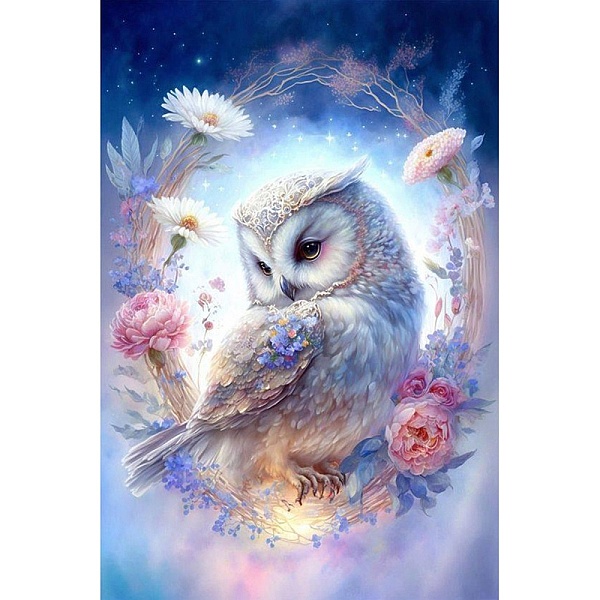 PandaHall DIY Owl Diamond Painting Kit, Including Resin Rhinestones Bag, Diamond Sticky Pen, Tray Plate and Glue Clay, Colorful, 400x300mm...
PandaHall DIY Owl Diamond Painting Kit, Including Resin Rhinestones Bag, Diamond Sticky Pen, Tray Plate and Glue Clay, Colorful, 400x300mm...