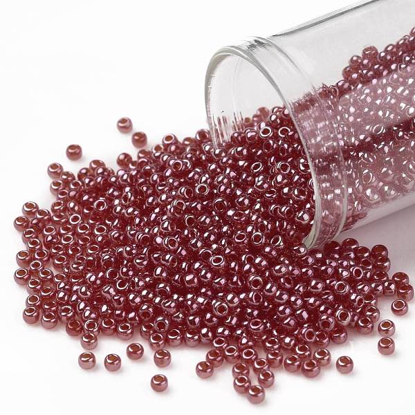 PandaHall TOHO Round Seed Beads, Japanese Seed Beads, (109B) Siam Ruby Transparent Luster, 11/0, 2.2mm, Hole: 0.8mm, about 50000pcs/pound..., Red
PandaHall TOHO Round Seed Beads, Japanese Seed Beads, (109B) Siam Ruby Transparent Luster, 11/0, 2.2mm, Hole: 0.8mm, about 50000pcs/pound..., Red