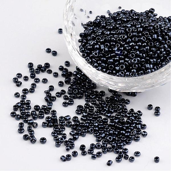 PandaHall 12/0 Iris Round Glass Seed Beads, Black, 2mm, Hole: 1mm, about 3304pcs/50g Glass Black
PandaHall 12/0 Iris Round Glass Seed Beads, Black, 2mm, Hole: 1mm, about 3304pcs/50g Glass Black
