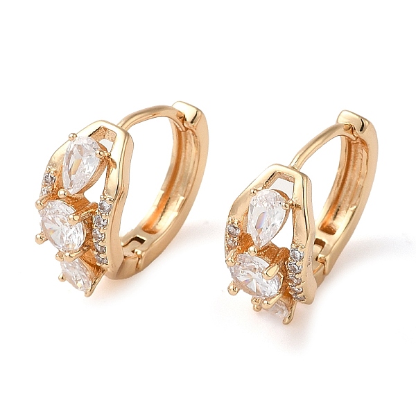 PandaHall Brass Micro Pave Cubic Zirconia Hoop Earrings for Women, with Glass, Teardrop, Light Gold, 15x19x7.5mm Brass Teardrop Clear
PandaHall Brass Micro Pave Cubic Zirconia Hoop Earrings for Women, with Glass, Teardrop, Light Gold, 15x19x7.5mm Brass Teardrop Clear