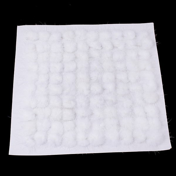 PandaHall Faux Mink Fur Ball Decoration, Pom Pom Ball, For DIY Craft, White, 2.5~3cm, about 100pcs/board Fibre White
PandaHall Faux Mink Fur Ball Decoration, Pom Pom Ball, For DIY Craft, White, 2.5~3cm, about 100pcs/board Fibre White