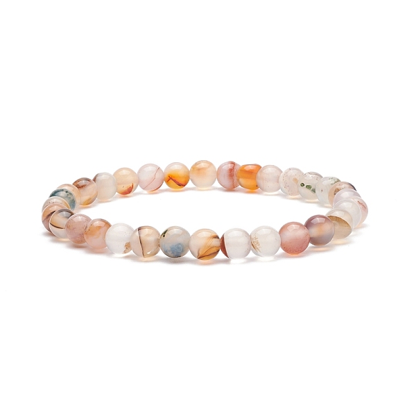 PandaHall Natural Agate Round Beaded Stretch Bracelet, Gemstone Jewelry for Women, Inner Diameter: 2-1/8 inch(5.34cm), Beads: 6.5mm Natural...
PandaHall Natural Agate Round Beaded Stretch Bracelet, Gemstone Jewelry for Women, Inner Diameter: 2-1/8 inch(5.34cm), Beads: 6.5mm Natural...