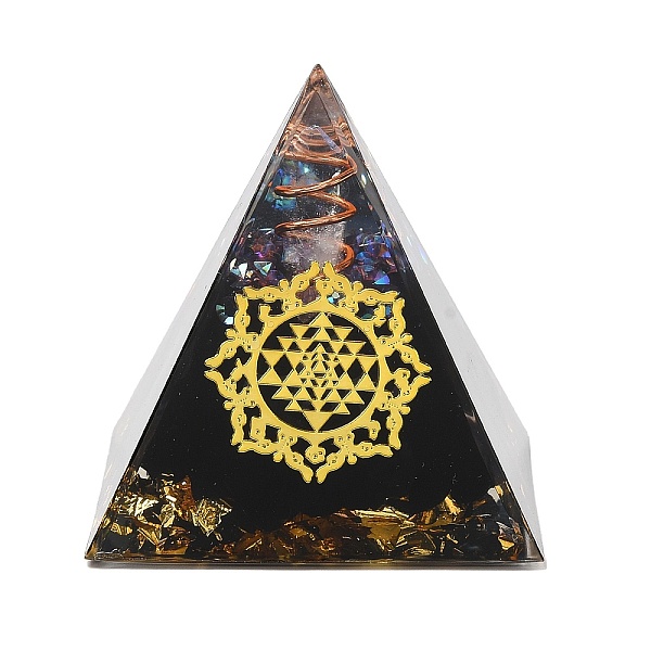 PandaHall Orgonite Pyramid Resin Energy Generators, Reiki Obsidian Chips Inside for Home Office Desk Decoration, Angel & Fairy, 50x50x50mm..., Black
PandaHall Orgonite Pyramid Resin Energy Generators, Reiki Obsidian Chips Inside for Home Office Desk Decoration, Angel & Fairy, 50x50x50mm..., Black
