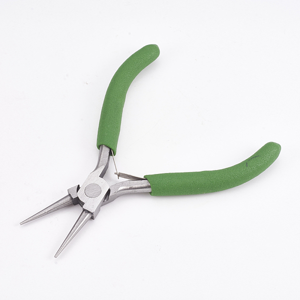 PandaHall 45# Carbon Steel Round Nose Pliers, Hand Tools, Polishing, Lime Green, 11.5x8.9x0.9cm Carbon Steel Green
PandaHall 45# Carbon Steel Round Nose Pliers, Hand Tools, Polishing, Lime Green, 11.5x8.9x0.9cm Carbon Steel Green