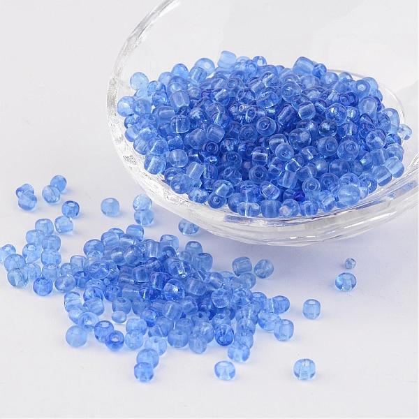 PandaHall 6/0 Glass Seed Beads, Transparent, Round, Light Blue, 4mm, hole: 1.5mm, about 496pcs/50g Glass Blue
PandaHall 6/0 Glass Seed Beads, Transparent, Round, Light Blue, 4mm, hole: 1.5mm, about 496pcs/50g Glass Blue