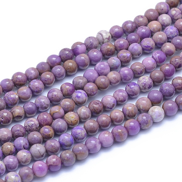 PandaHall Natural Lepidolite/Purple Mica Stone Beads Strands, Round, 5~5.5mm, Hole: 0.7mm, about 83pcs/strand, 15.75 inch(40cm) Lepidolite...
PandaHall Natural Lepidolite/Purple Mica Stone Beads Strands, Round, 5~5.5mm, Hole: 0.7mm, about 83pcs/strand, 15.75 inch(40cm) Lepidolite...