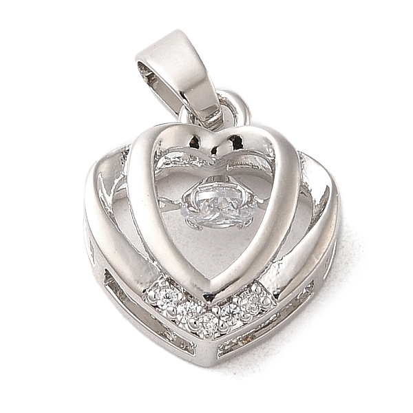 PandaHall Brass Micro Pave Clear Cubic Zirconia Pendants, Long-Lasting Plated, Heart, Platinum, 15x13x5.5mm, Hole: 4x3mm Brass+Cubic...
PandaHall Brass Micro Pave Clear Cubic Zirconia Pendants, Long-Lasting Plated, Heart, Platinum, 15x13x5.5mm, Hole: 4x3mm Brass+Cubic...