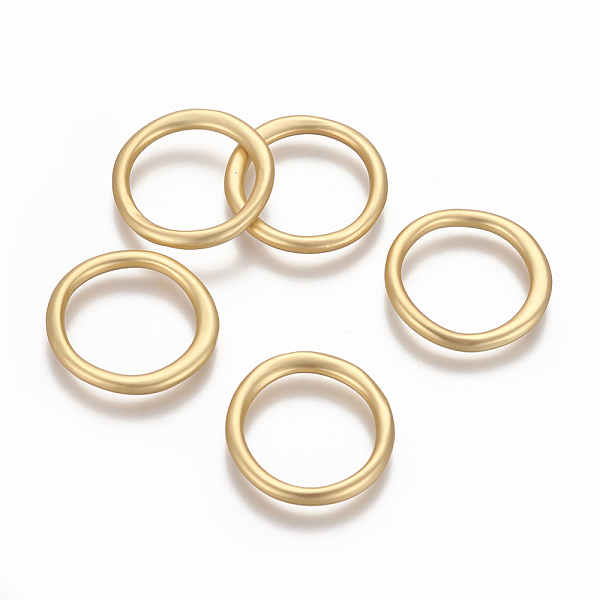PandaHall Brass Linking Rings, Long-Lasting Plated, Ring, Matte Gold Color, 24x2.3mm, Hole: 18.5mm Brass Ring
PandaHall Brass Linking Rings, Long-Lasting Plated, Ring, Matte Gold Color, 24x2.3mm, Hole: 18.5mm Brass Ring