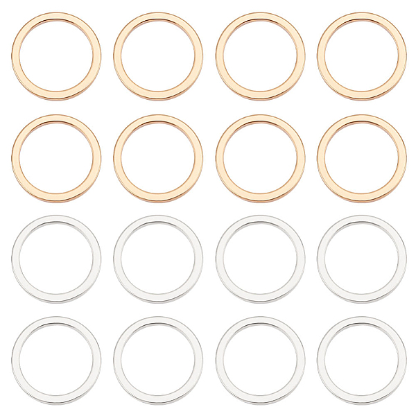 PandaHall BENECREAT 40PCS Real 18k Gold Plated and Platinum Brass Link Ring, Two Colors Ring Pendant Link Ring, Jump Ring Jewelry Making...
PandaHall BENECREAT 40PCS Real 18k Gold Plated and Platinum Brass Link Ring, Two Colors Ring Pendant Link Ring, Jump Ring Jewelry Making...