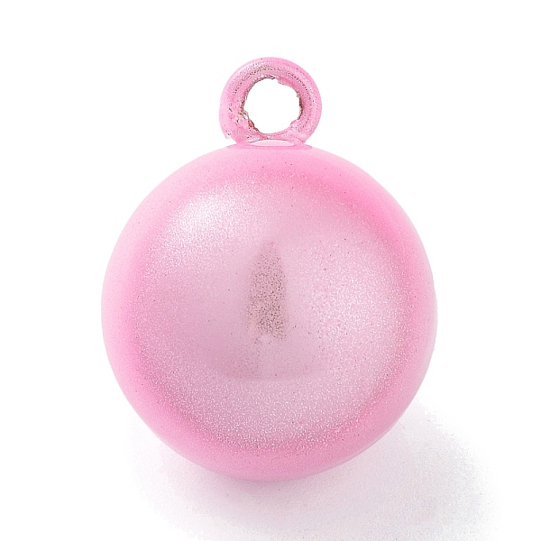 PandaHall Brass Bell Pendants, Suikin Bell, Round Charms, Pearl Pink, 22x17mm, Hole: 2.7mm Brass Round
PandaHall Brass Bell Pendants, Suikin Bell, Round Charms, Pearl Pink, 22x17mm, Hole: 2.7mm Brass Round