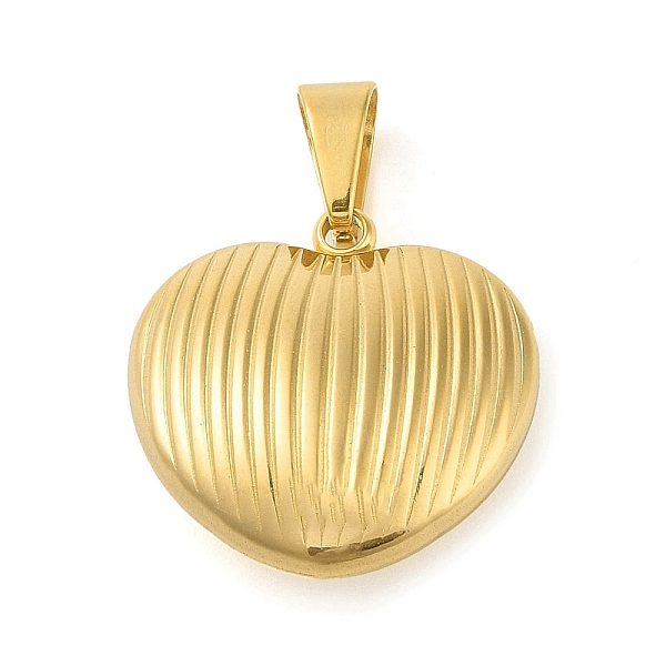 PandaHall Vacuum Plating 304 Stainless Steel Pendants, Heart Charm, Golden, 25x25x10mm, Hole: 8.5x5mm 304 Stainless Steel Heart
PandaHall Vacuum Plating 304 Stainless Steel Pendants, Heart Charm, Golden, 25x25x10mm, Hole: 8.5x5mm 304 Stainless Steel Heart