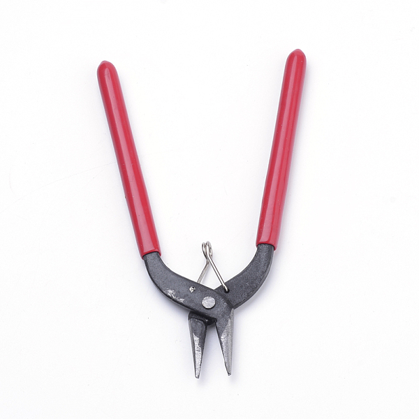 PandaHall 45# Carbon Steel Jewelry Pliers, Flat Nose Pliers, Polishing, Red, 160x45x10mm Carbon Steel Red
PandaHall 45# Carbon Steel Jewelry Pliers, Flat Nose Pliers, Polishing, Red, 160x45x10mm Carbon Steel Red