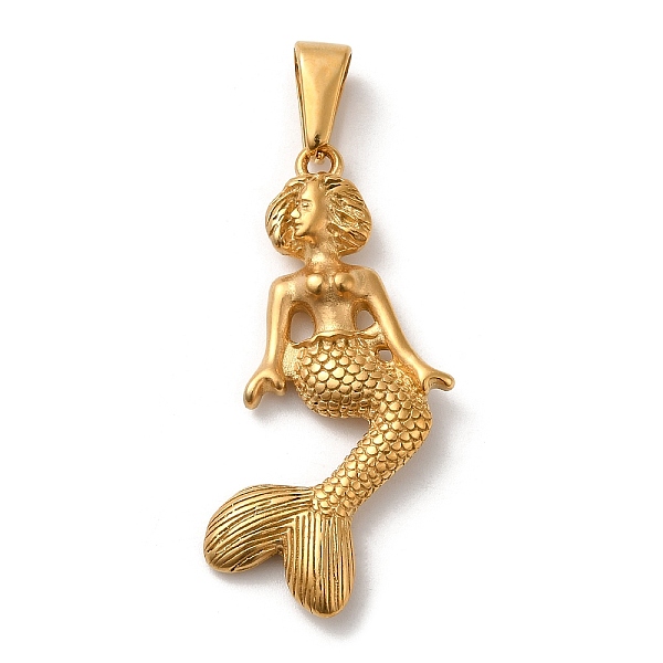 PandaHall Vacuum Plating 304 Stainless Steel Pendants, Long-Lasting Plated, Mermaid Charm, Golden, 43x24x4.5mm, Hole: 9x4.8mm 304 Stainless...
PandaHall Vacuum Plating 304 Stainless Steel Pendants, Long-Lasting Plated, Mermaid Charm, Golden, 43x24x4.5mm, Hole: 9x4.8mm 304 Stainless...
