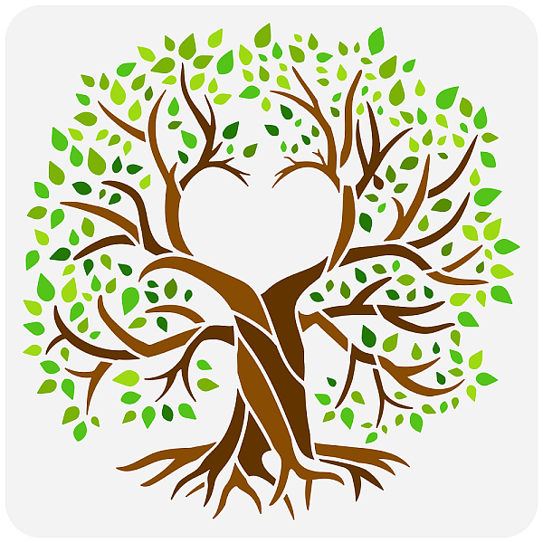 PandaHall FINGERINSPIRE Heart Tree of Life Painting Stencil 11.8x11.8inch Heart-Shaped Hollow Life Tree Drawing Template Plant Tree...
PandaHall FINGERINSPIRE Heart Tree of Life Painting Stencil 11.8x11.8inch Heart-Shaped Hollow Life Tree Drawing Template Plant Tree...