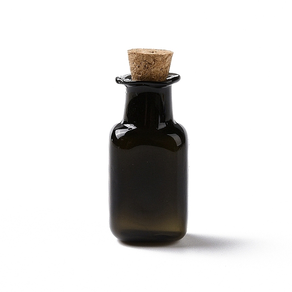 PandaHall Rectangle Miniature Glass Bottles, with Cork Stoppers, Empty Wishing Bottles, for Dollhouse Accessories, Jewelry Making, Black...
PandaHall Rectangle Miniature Glass Bottles, with Cork Stoppers, Empty Wishing Bottles, for Dollhouse Accessories, Jewelry Making, Black...