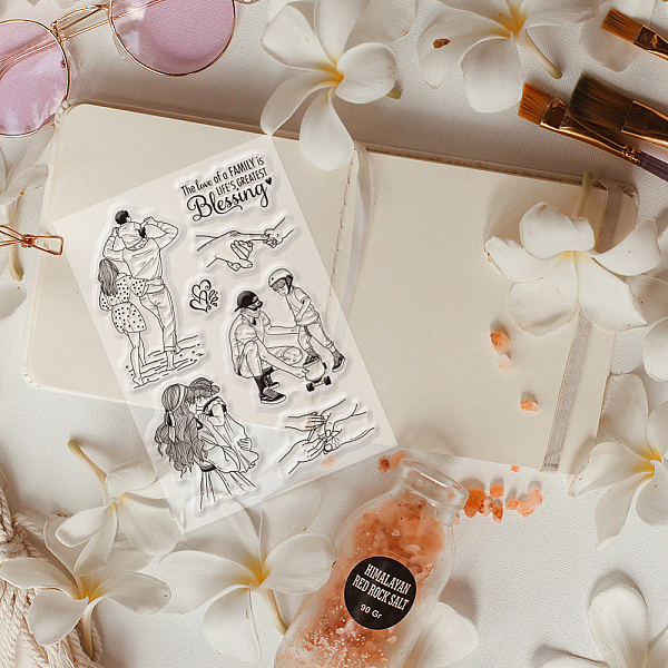 PandaHall PH Family Theme Clear Stamps for Card Making, Family Rubber Stamps Transparent Paper Craft Stamps for DIY Scrapbooking Stamps...
PandaHall PH Family Theme Clear Stamps for Card Making, Family Rubber Stamps Transparent Paper Craft Stamps for DIY Scrapbooking Stamps...