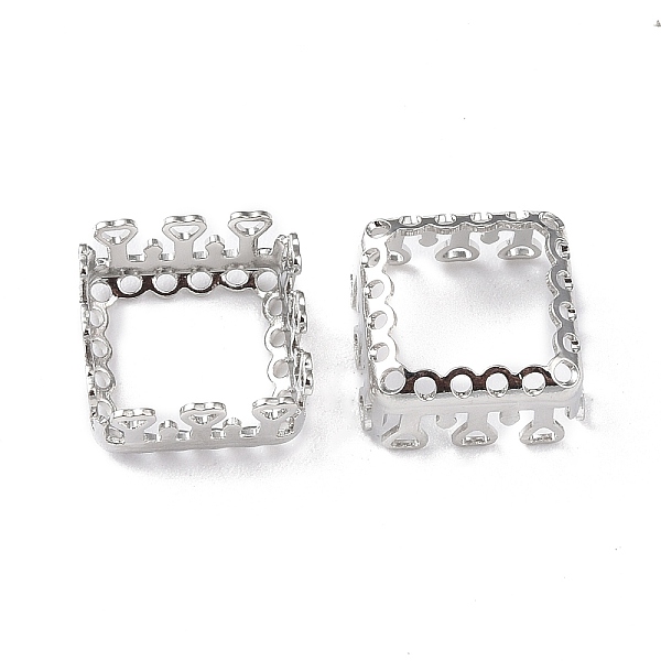 PandaHall Brass Sew on Prong Settings, Filigree Open Back Claw Settings for Pointed Back Rhinestone, Square, Platinum, Tray: 10.5x10.5mm...
PandaHall Brass Sew on Prong Settings, Filigree Open Back Claw Settings for Pointed Back Rhinestone, Square, Platinum, Tray: 10.5x10.5mm...