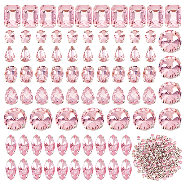 PandaHall OLYCRAFT 280Pcs 8 Styles Pink Glass Sewing Rhinestone Flatback Sewing Claw Crystal Rhinestones Teardrop Flat Round Oval Horse Eye...
PandaHall OLYCRAFT 280Pcs 8 Styles Pink Glass Sewing Rhinestone Flatback Sewing Claw Crystal Rhinestones Teardrop Flat Round Oval Horse Eye...