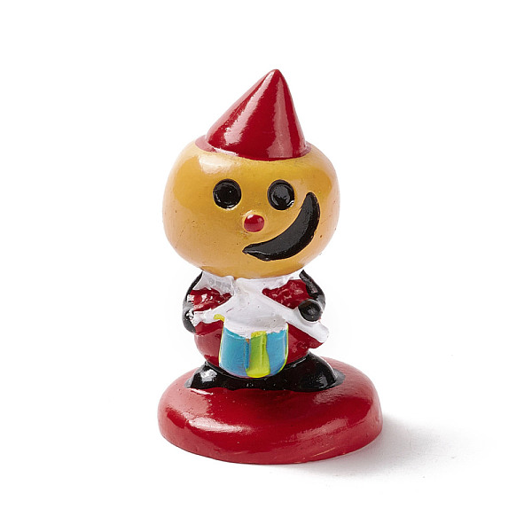 PandaHall Halloween Theme Mini Resin Home Display Decorations, Clown Pumpkin Character with Drum, Colorful, 29x47mm Resin Pumpkin
PandaHall Halloween Theme Mini Resin Home Display Decorations, Clown Pumpkin Character with Drum, Colorful, 29x47mm Resin Pumpkin
