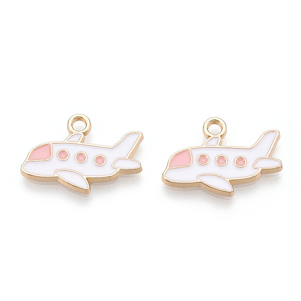 PandaHall Alloy Enamel Pendants, Cadmium Free & Lead Free, Light Gold, Aircraft, White, 13.5x19.5x2mm, Hole: 2mm Alloy+Enamel Vehicle White
PandaHall Alloy Enamel Pendants, Cadmium Free & Lead Free, Light Gold, Aircraft, White, 13.5x19.5x2mm, Hole: 2mm Alloy+Enamel Vehicle White