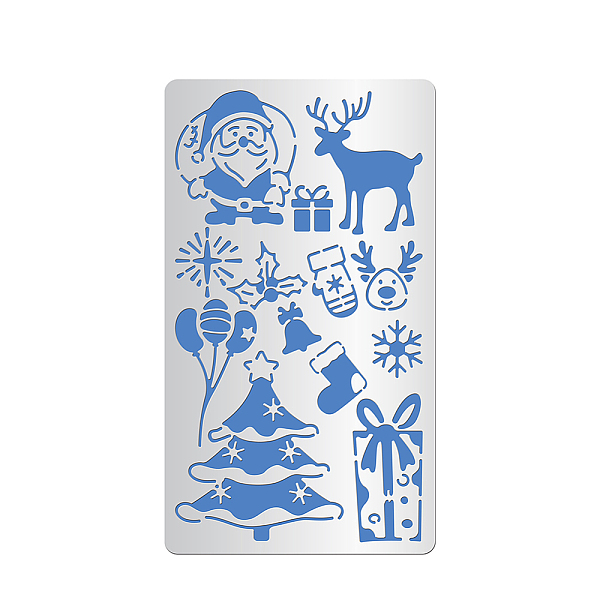PandaHall Steel Cutting Dies Stencils, for DIY Scrapbooking/Photo Album, Decorative Embossing DIY Paper Card, Christmas Themed Pattern...
PandaHall Steel Cutting Dies Stencils, for DIY Scrapbooking/Photo Album, Decorative Embossing DIY Paper Card, Christmas Themed Pattern...