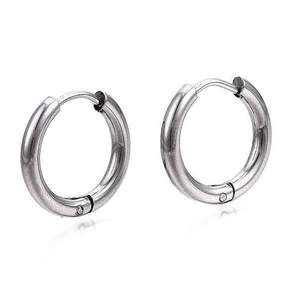 PandaHall Brass Huggie Hoop Earrings, Nickel Free, Ring, Real Platinum Plated, 17x2.5mm, Pin: 0.9mm Brass Ring
PandaHall Brass Huggie Hoop Earrings, Nickel Free, Ring, Real Platinum Plated, 17x2.5mm, Pin: 0.9mm Brass Ring