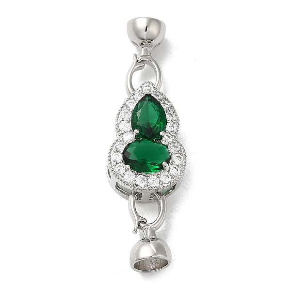 PandaHall Rack Plating Brass Micro Pave Clear Cubic Zirconia Fold Over Clasps, with Green Glass, Cadmium Free & Lead Free, Long-Lasting...
PandaHall Rack Plating Brass Micro Pave Clear Cubic Zirconia Fold Over Clasps, with Green Glass, Cadmium Free & Lead Free, Long-Lasting...