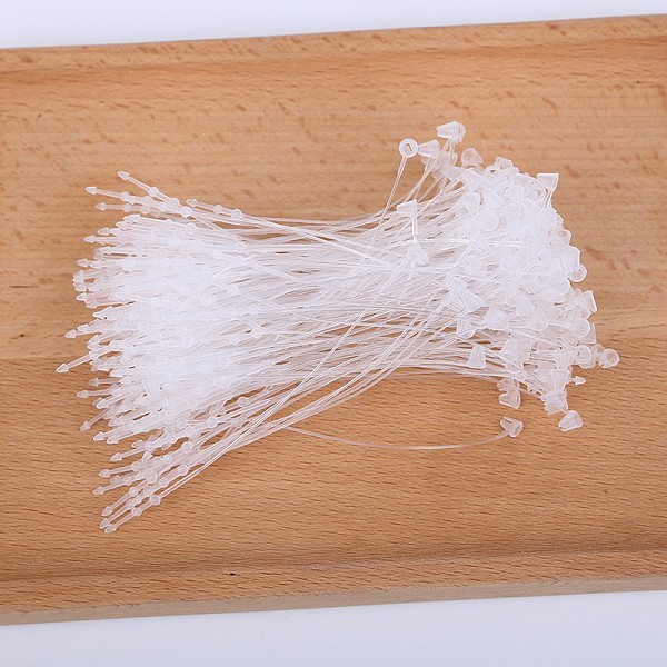PandaHall 500Pcs Plastic Label Seal String, Plastic Hang Tag Fasteners, Seal Loop Pins, White, 125mm Plastic White
PandaHall 500Pcs Plastic Label Seal String, Plastic Hang Tag Fasteners, Seal Loop Pins, White, 125mm Plastic White