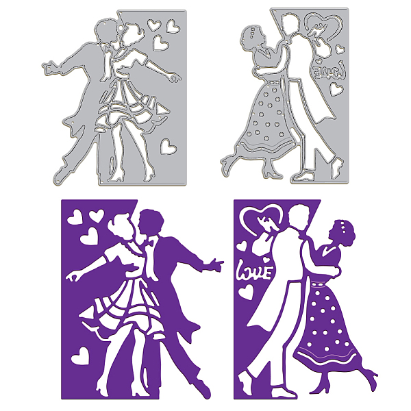 PandaHall Couple Carbon Steel Cutting Dies Stencils, for DIY Scrapbooking, Photo Album, Decorative Embossing Paper Card, Stainless Steel...
PandaHall Couple Carbon Steel Cutting Dies Stencils, for DIY Scrapbooking, Photo Album, Decorative Embossing Paper Card, Stainless Steel...