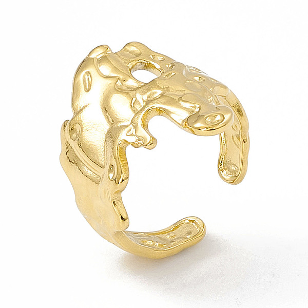 PandaHall Ion Plating(IP) 304 Stainless Steel Wide Flower Open Cuff Ring for Women, Real 18K Gold Plated, Inner Diameter: 17mm 304 Stainless...
PandaHall Ion Plating(IP) 304 Stainless Steel Wide Flower Open Cuff Ring for Women, Real 18K Gold Plated, Inner Diameter: 17mm 304 Stainless...