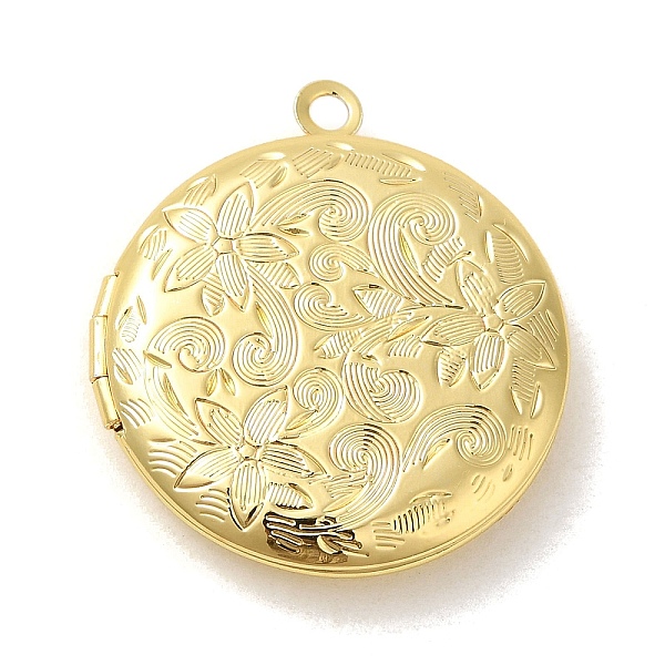 PandaHall Rack Plating Brass Locket Pendants, Photo Frame Charms for Necklaces, Long-Lasting Plated, Flat Round with Flower Charm, Real 18K...
PandaHall Rack Plating Brass Locket Pendants, Photo Frame Charms for Necklaces, Long-Lasting Plated, Flat Round with Flower Charm, Real 18K...