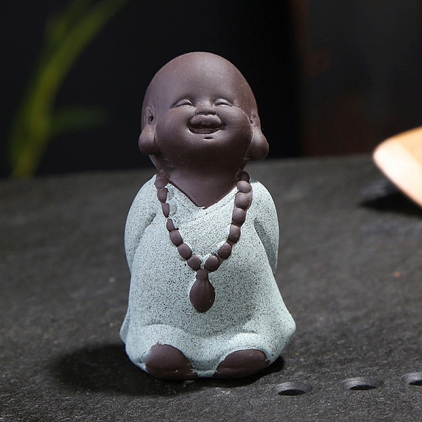 PandaHall Ceramics Buddhist Monk Statue, for Home Office Feng Shui Ornament, Pale Turquoise, 40x75mm Ceramics Human
PandaHall Ceramics Buddhist Monk Statue, for Home Office Feng Shui Ornament, Pale Turquoise, 40x75mm Ceramics Human