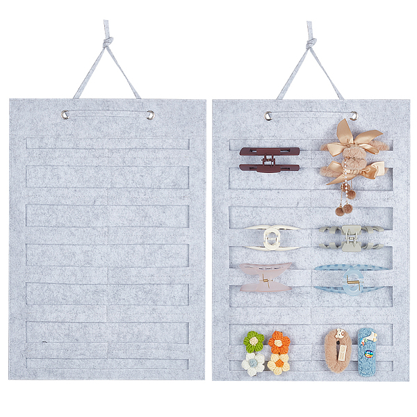 PandaHall Felt Hanging Hair Claw Clip Organizer Holder for Women Girls, Wall-Hanging Hair Clip Stand Holder for Home Wall, Door, Closet...
PandaHall Felt Hanging Hair Claw Clip Organizer Holder for Women Girls, Wall-Hanging Hair Clip Stand Holder for Home Wall, Door, Closet...