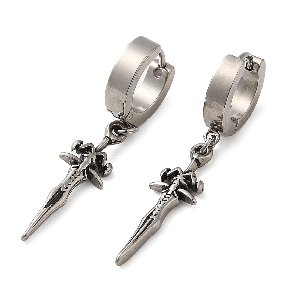 PandaHall 304 Stainless Steel Dangle Hoop Earrings, Human, 43x8mm 304 Stainless Steel Human
PandaHall 304 Stainless Steel Dangle Hoop Earrings, Human, 43x8mm 304 Stainless Steel Human