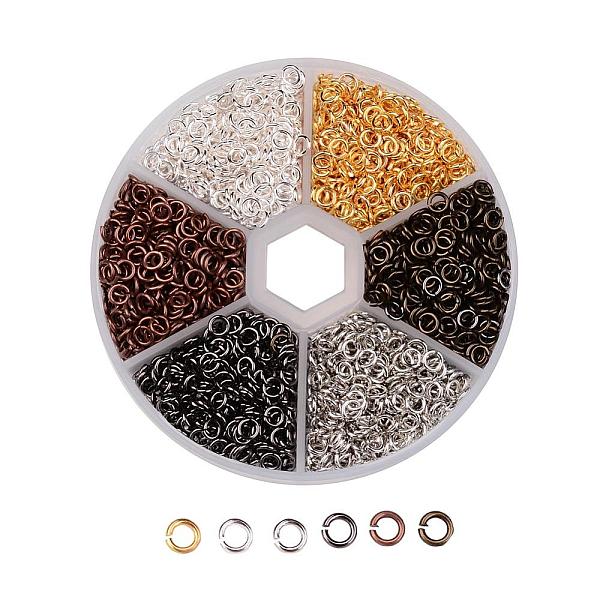 PandaHall 1 Box Open Jump Rings Brass Jump Rings, Mixed Color, 20 Gauge, 4x0.8mm, Inner Diameter: 2.4mm, about 140g/box Brass
PandaHall 1 Box Open Jump Rings Brass Jump Rings, Mixed Color, 20 Gauge, 4x0.8mm, Inner Diameter: 2.4mm, about 140g/box Brass