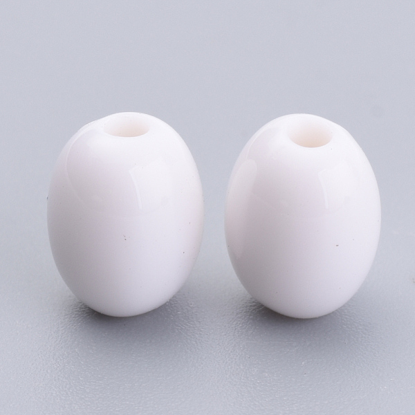 PandaHall Opaque Acrylic Beads, Oval, White, 9x7mm, Hole: 2mm, about 1990pcs/500g Acrylic Oval White
PandaHall Opaque Acrylic Beads, Oval, White, 9x7mm, Hole: 2mm, about 1990pcs/500g Acrylic Oval White