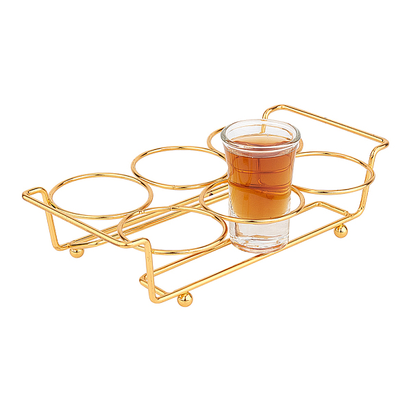 PandaHall AHANDMAKER Metal Shot Glass Holder Tray, 6 Hole Golden Bar Tasting Serving Tray, Wine Shot Glasses Display, Whiskey Glass Cup Rack...
PandaHall AHANDMAKER Metal Shot Glass Holder Tray, 6 Hole Golden Bar Tasting Serving Tray, Wine Shot Glasses Display, Whiskey Glass Cup Rack...