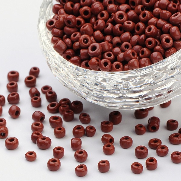 PandaHall 12/0 Opaque Colours Round Glass Seed Beads, Coconut Brown, Size: about 2mm in diameter, hole:1mm, about 3303pcs/50g Glass Brown
PandaHall 12/0 Opaque Colours Round Glass Seed Beads, Coconut Brown, Size: about 2mm in diameter, hole:1mm, about 3303pcs/50g Glass Brown