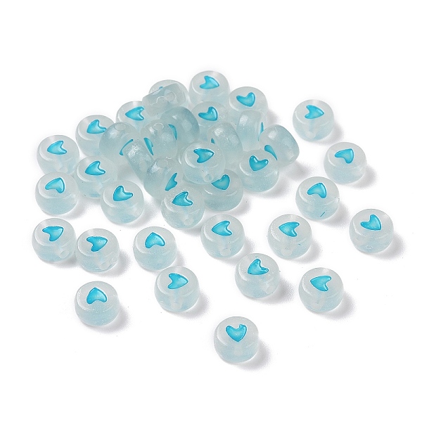 PandaHall Luminous Acrylic Beads, Glow in the Dark, Flat Round with Heart, Turquoise, 7x3.5mm, Hole: 1.2mm, about 3600pcs/500g Acrylic Flat..., Green
PandaHall Luminous Acrylic Beads, Glow in the Dark, Flat Round with Heart, Turquoise, 7x3.5mm, Hole: 1.2mm, about 3600pcs/500g Acrylic Flat..., Green