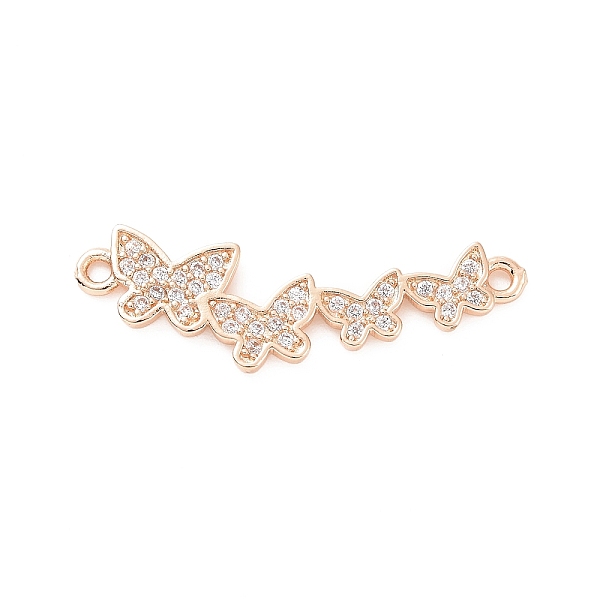 PandaHall Brass Micro Pave Clear Cubic Zirconia Connector Charms, Butterfly Links, Light Gold, 9.5x29.5x1.5mm, Hole: 1.4mm Brass+Cubic...
PandaHall Brass Micro Pave Clear Cubic Zirconia Connector Charms, Butterfly Links, Light Gold, 9.5x29.5x1.5mm, Hole: 1.4mm Brass+Cubic...