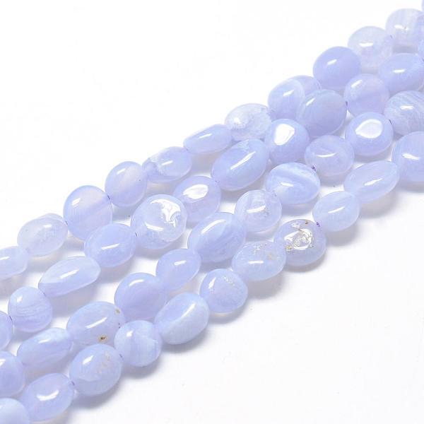 PandaHall Natural Blue Lace Agate Beads Strands, Oval, 6~10x4~7x4~7mm, Hole: 1mm, about 43~62pcs/strand, 15.7 inch Blue Lace Agate Oval
PandaHall Natural Blue Lace Agate Beads Strands, Oval, 6~10x4~7x4~7mm, Hole: 1mm, about 43~62pcs/strand, 15.7 inch Blue Lace Agate Oval