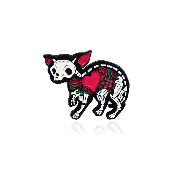 PandaHall Animal Skeleton Safety Brooch Pin, Alloy Enamel Badge for Suit Shirt Collar, Cat Shape, 31x35mm Alloy+Enamel Cat Shape
PandaHall Animal Skeleton Safety Brooch Pin, Alloy Enamel Badge for Suit Shirt Collar, Cat Shape, 31x35mm Alloy+Enamel Cat Shape